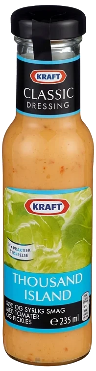 Kraft thousand island dressing   235ml