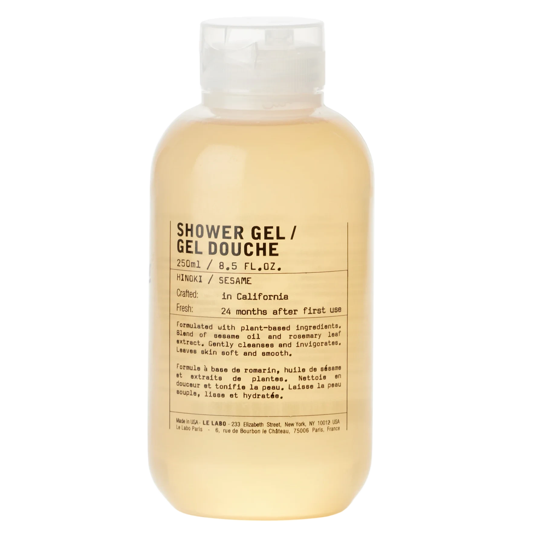 Le Labo Hinoki Shower Gel 250 ml