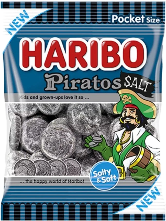 Haribo Piratos Salt 70g