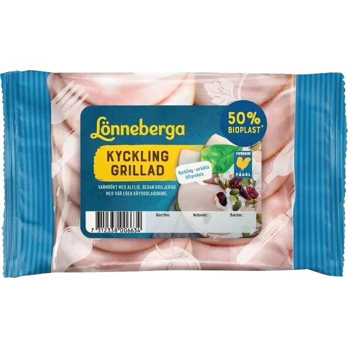 Kyckling Grillad 90g Lönneberga