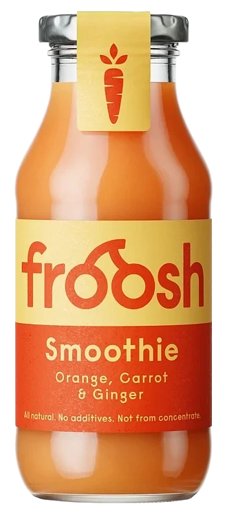 Smoothie gulrot og ingefær 250ml
