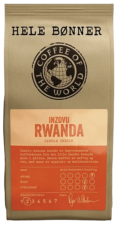 Inzovu Rwanda Hele Bønner 340g Cotw