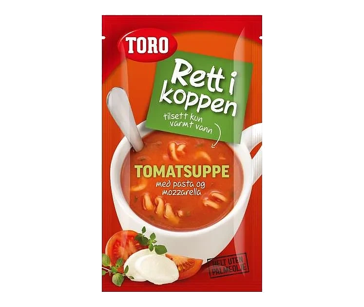 Rik tomatsuppe m/moz/urtpose   26g