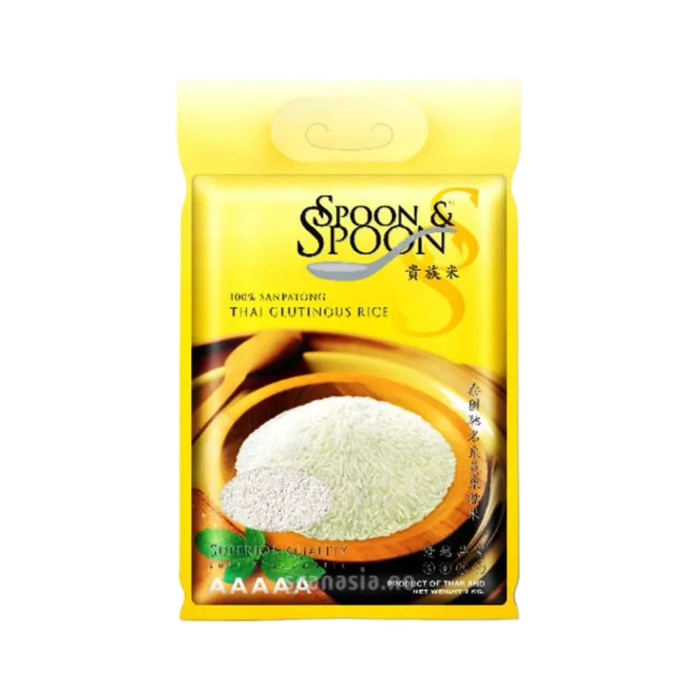 Spoon spoon glutinous rice