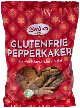 Glutenfri Pepperkaker 165g Berthas