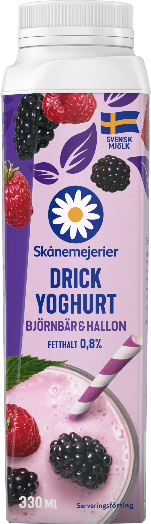 Drickyoghurt Björnbär/Hallon