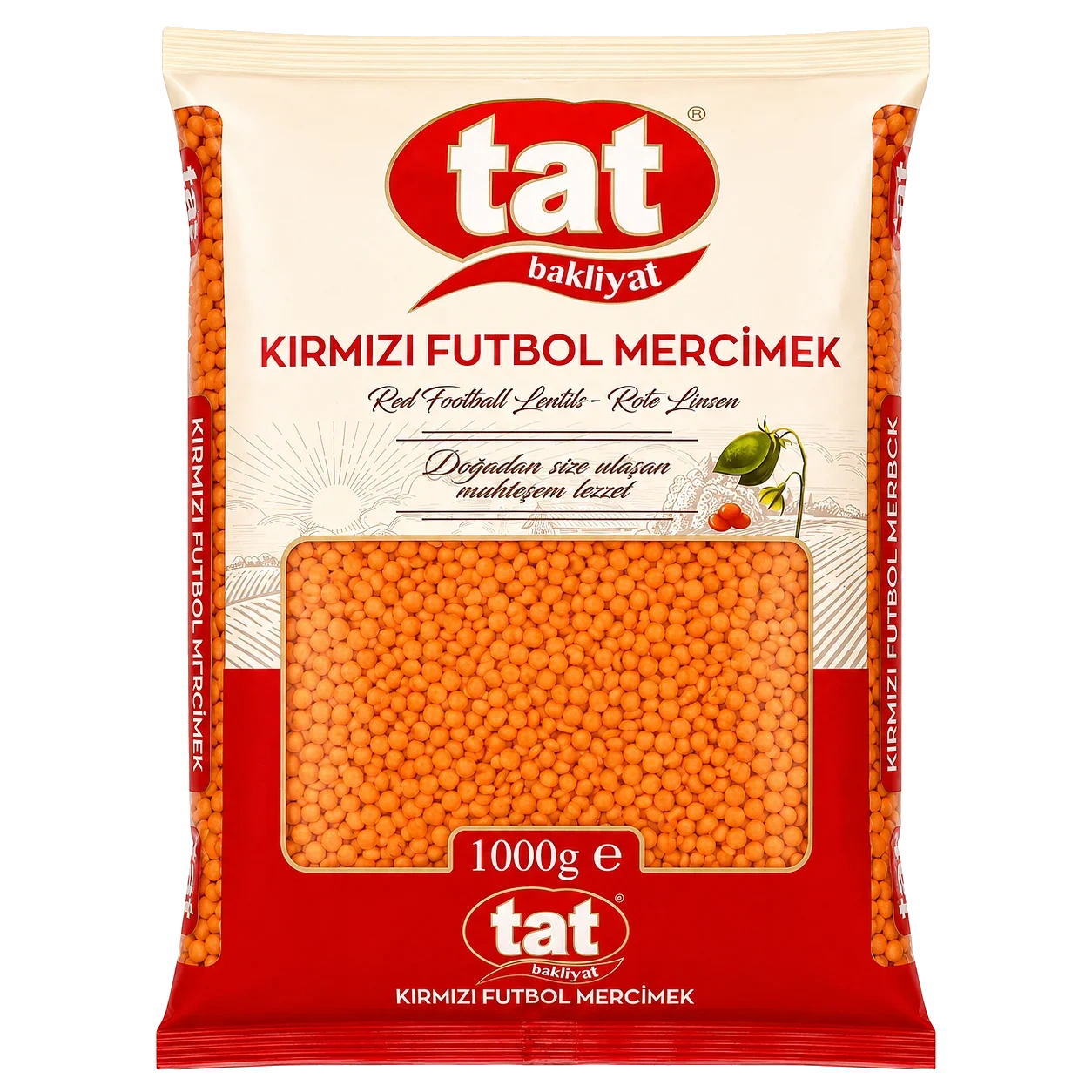 Tat Røde Linser 1kg