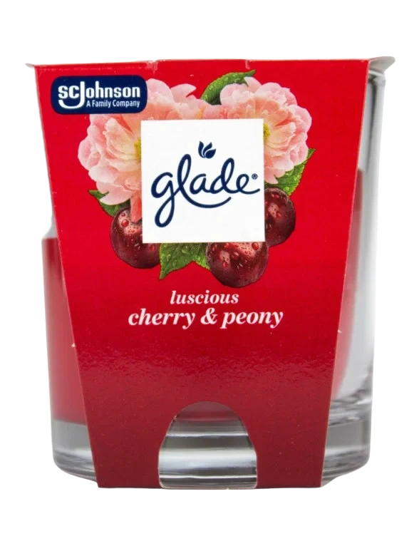 Glade Doftljus Cherry & Peony 112g