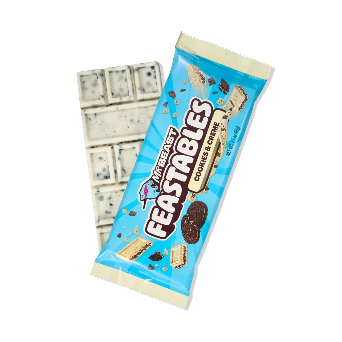 Mr Beast Feastables Cookies & Cream 60g