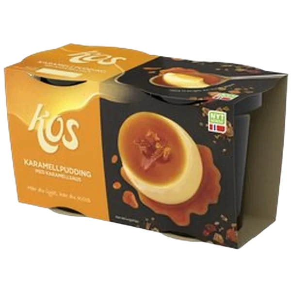 Karamellpudding m/Saus 2x150g Kos