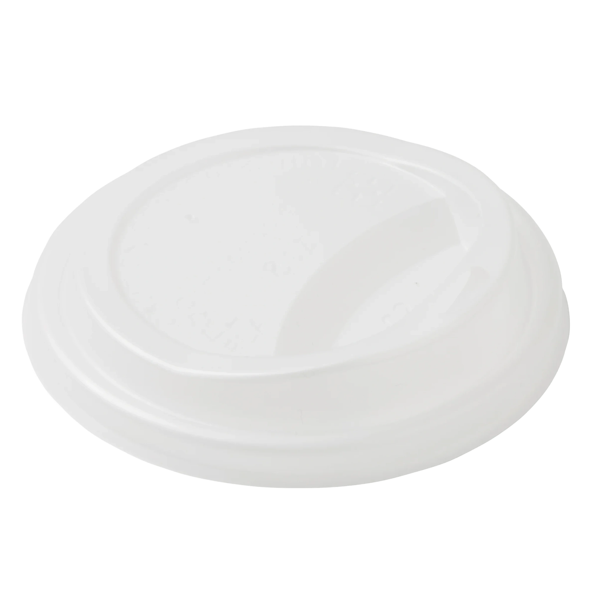 Lokk til 18 og 24cl beger bagasse sweet hvit ecoecho 50stk