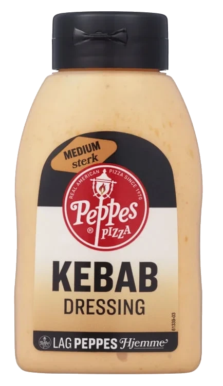 Kebabdressing Medium Sterk 200g Peppes