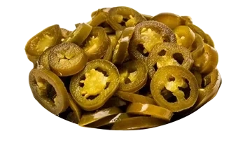 Jalapeño grön skivad