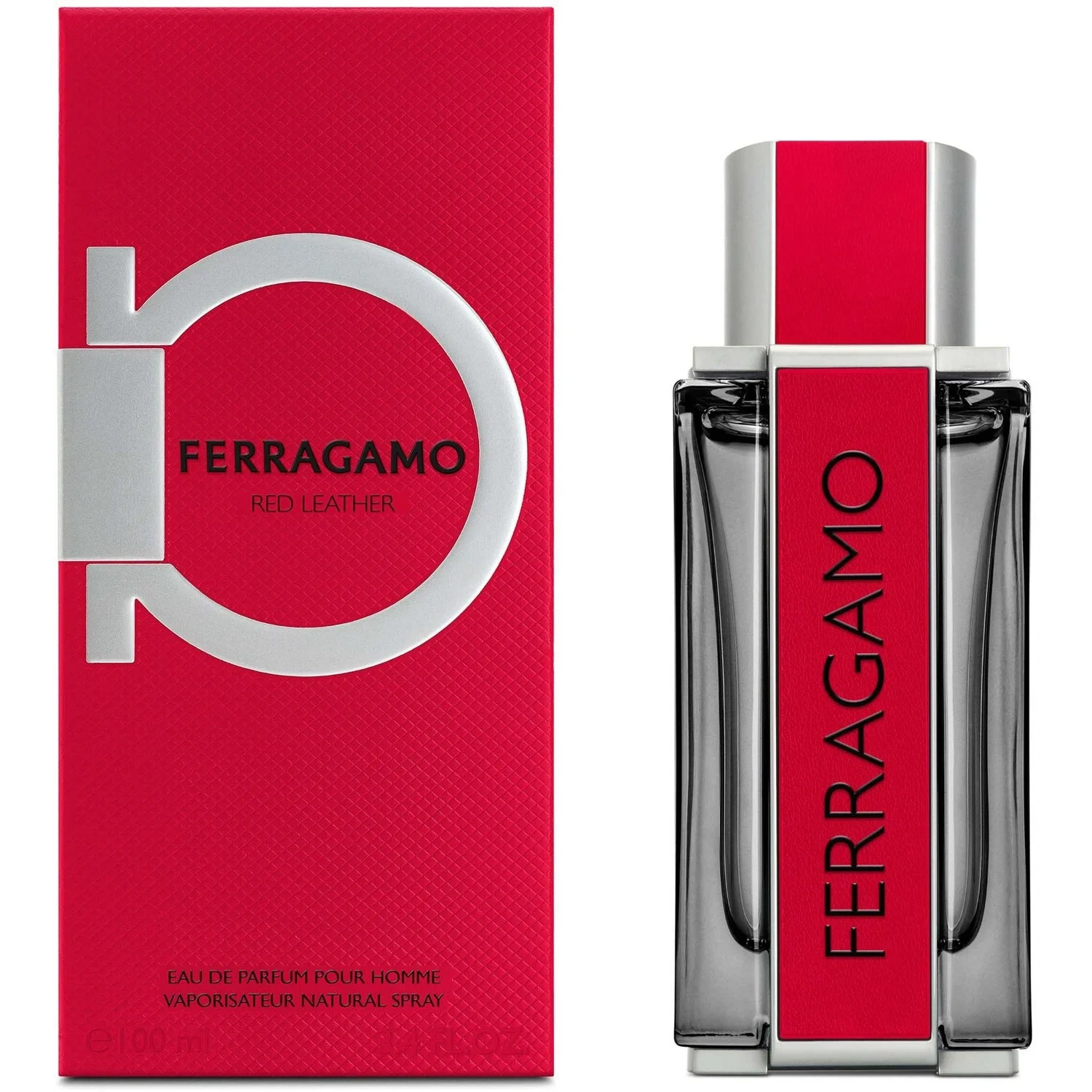 Ferragamo Red Leather