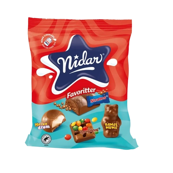 Nidar Favoritter Stratos 200g