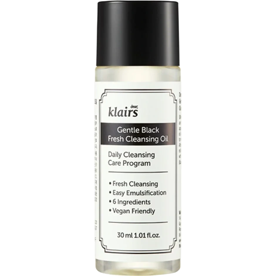 KLAIRS Gentle Black Fresh Cleansing Oil 30 ml