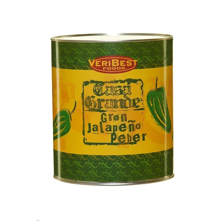 Jalapenos grønne, i skiver   3kg