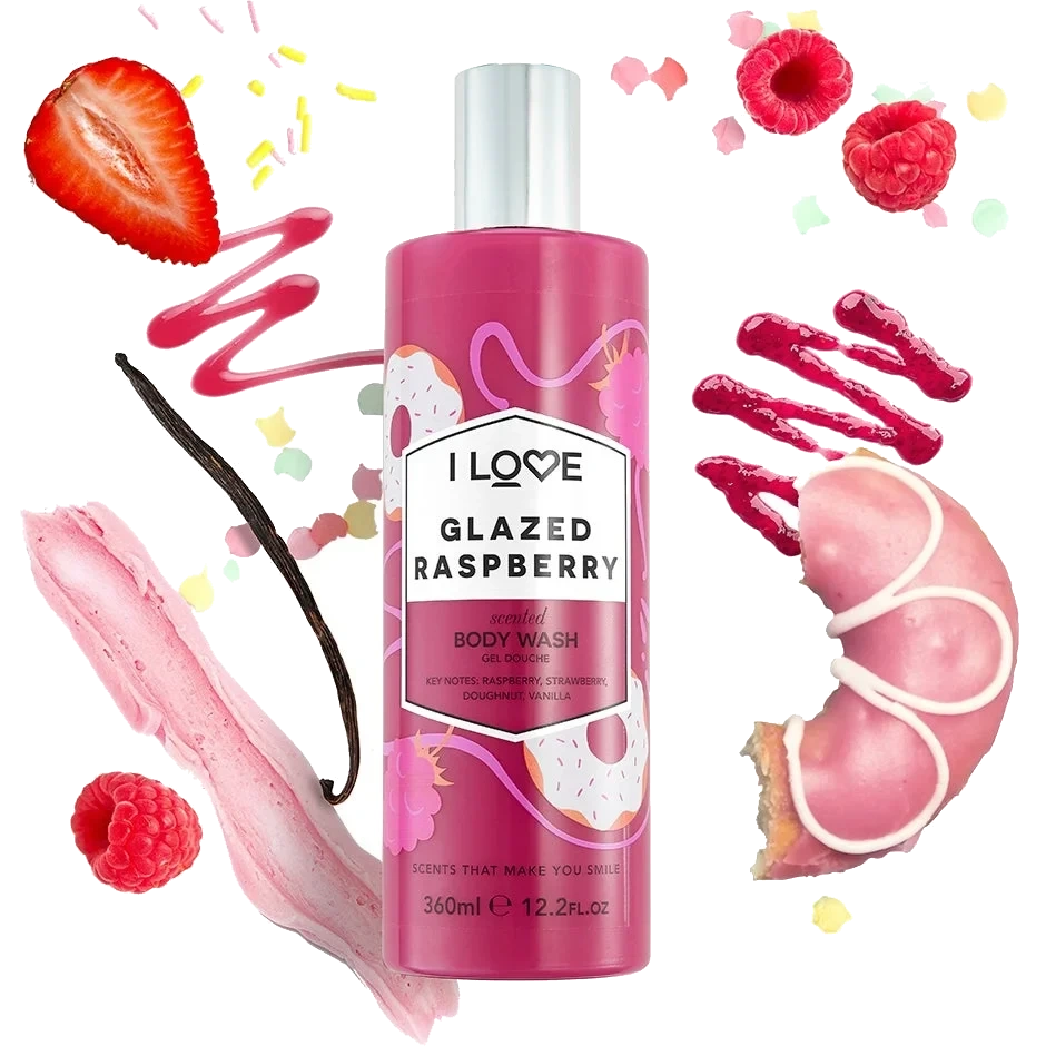 I Love Glazed Raspberry