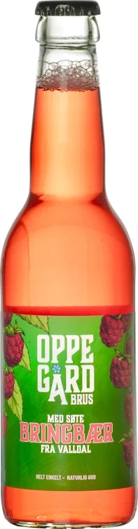 Oppegård Brus Bringebær 330ml