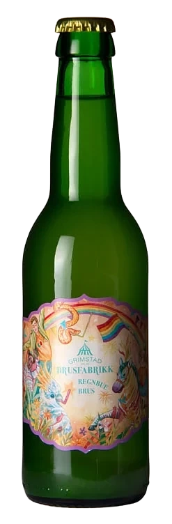 Grimstad brusfabrik regnbuebrus  12x33cl