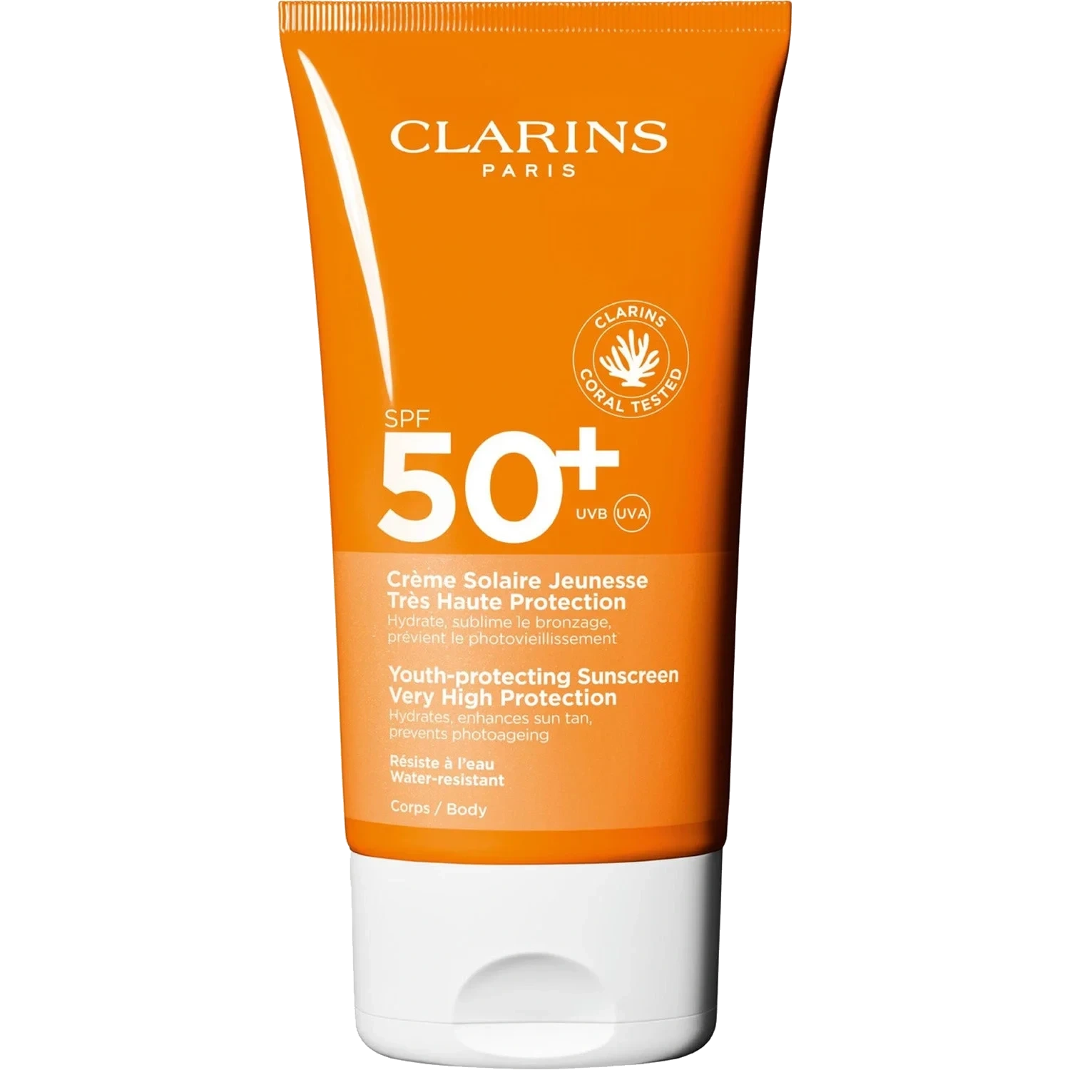 Clarins Youth-protecting Sunscreen Very High Protection SPF50+Body