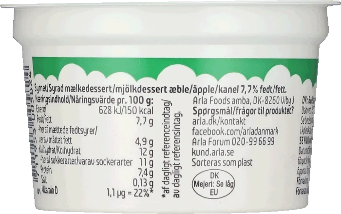 Protino äpple / kanel portion