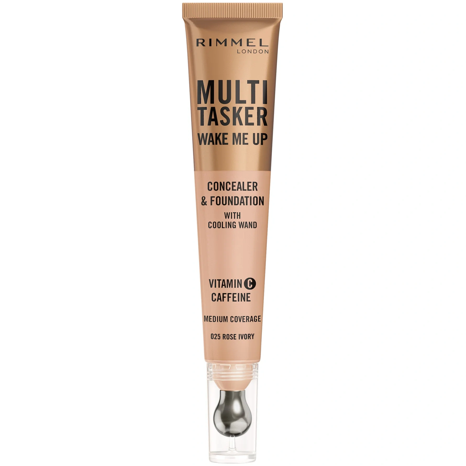 Rimmel Multi-Tasker Wake Me up Foundation and Concealer Brightening Effect Rose Ivory