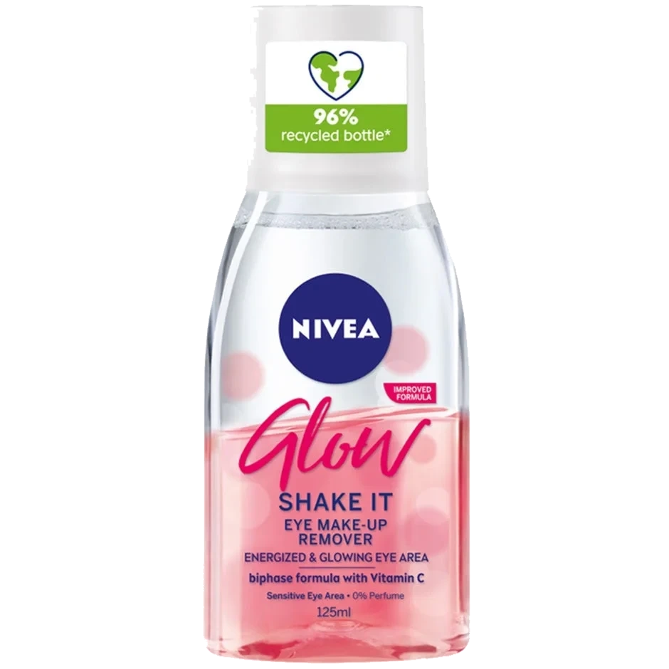 Nivea Eye Makeup Remover Glow Double Effect 125ml