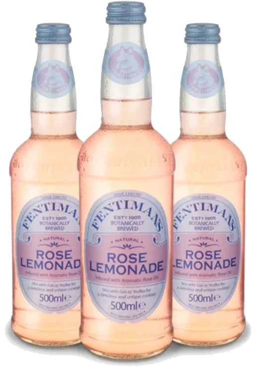 Fentimans rose lemonade  0%  8x50cl