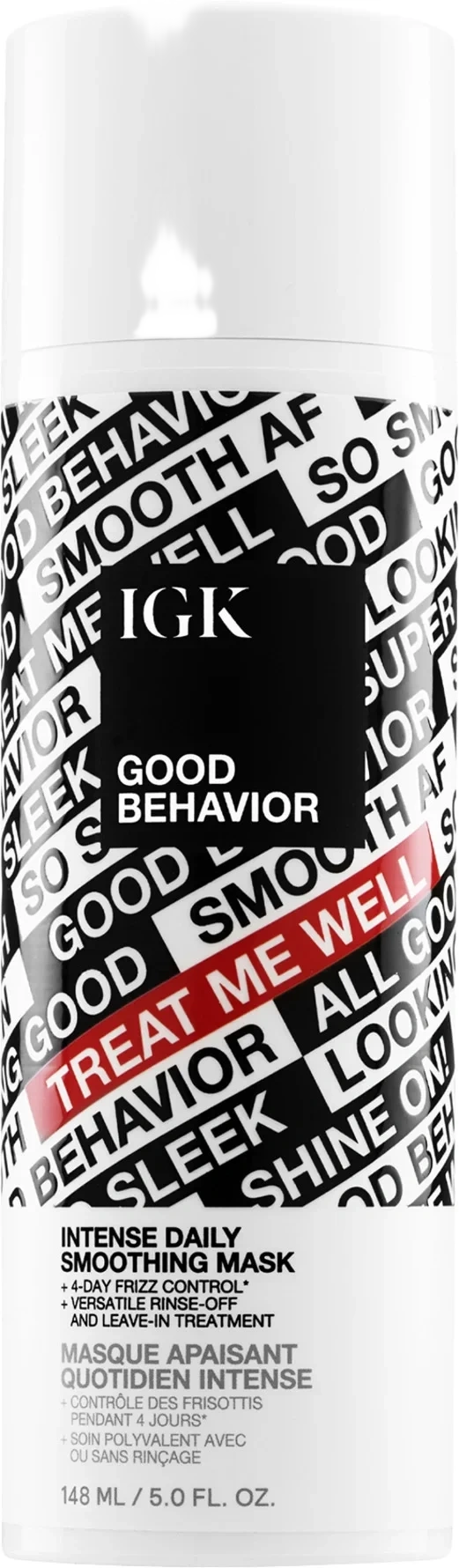 IGK Good Behavior Intense Daily Smoothing Mask 148 ml