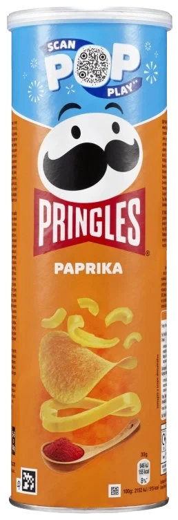 Pringles Paprika 165g