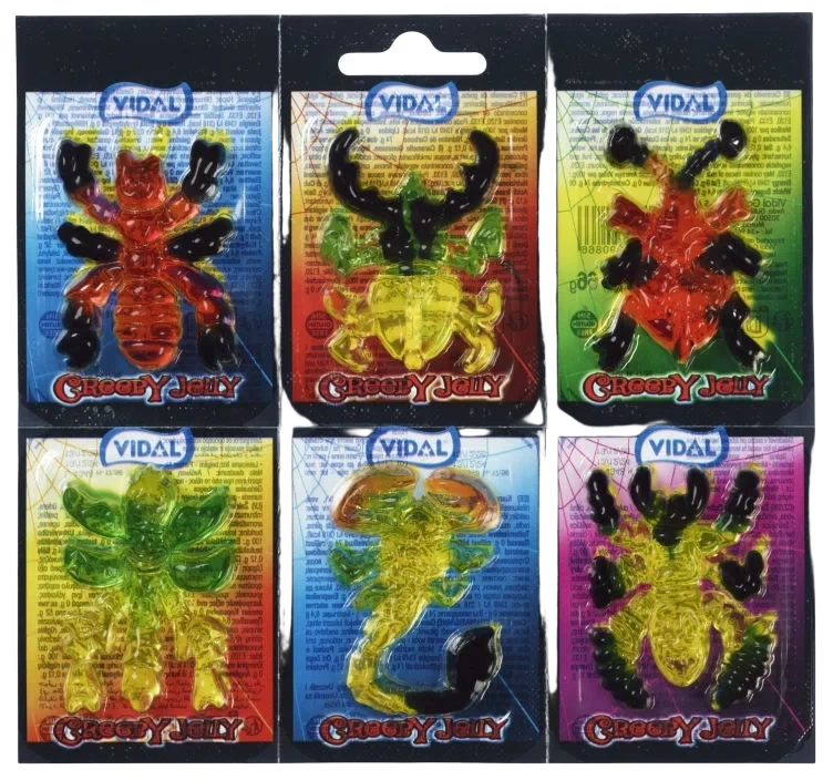 Jelly Creepy Gelefigurer 66g Vidal