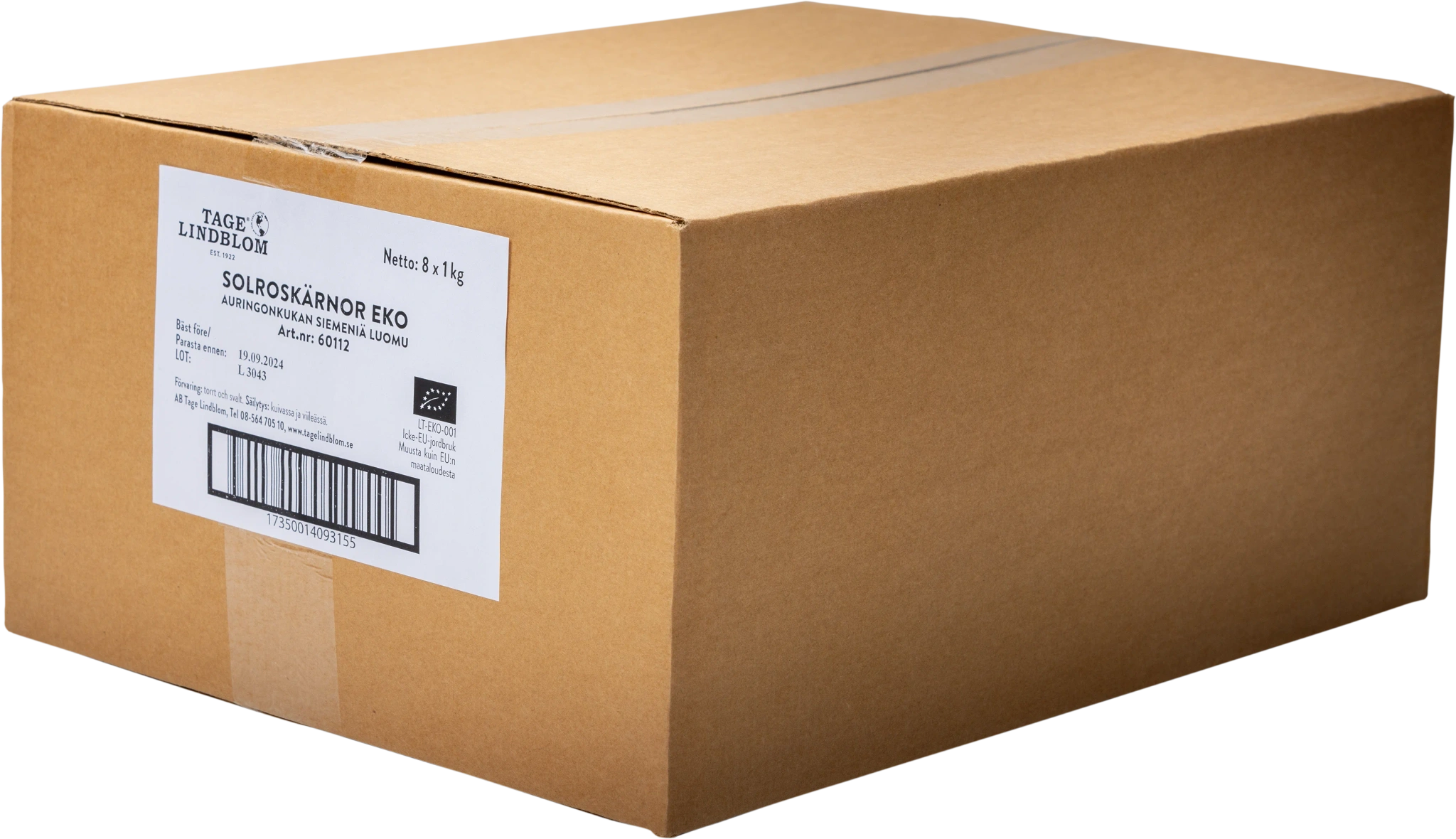 Solroskärnor Eko