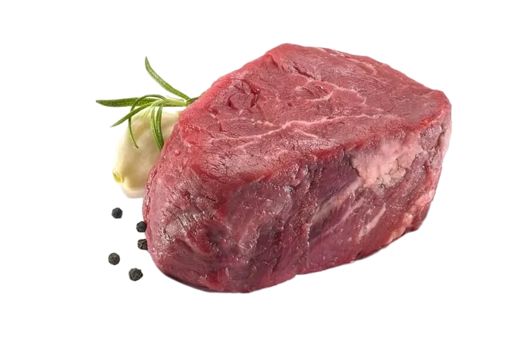 Indrefilet av storfe. Ca 200g pr skive