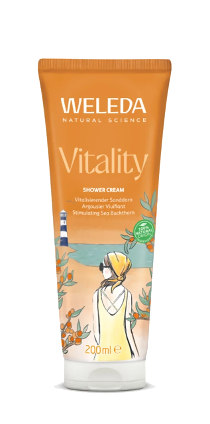 Weleda Sea Buckthorn Creamy Body Wash 200 ml