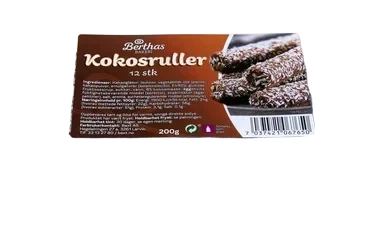 Kokosruller 12stk Berthas