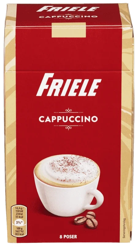 Friele Cappuccino Instant 8stk