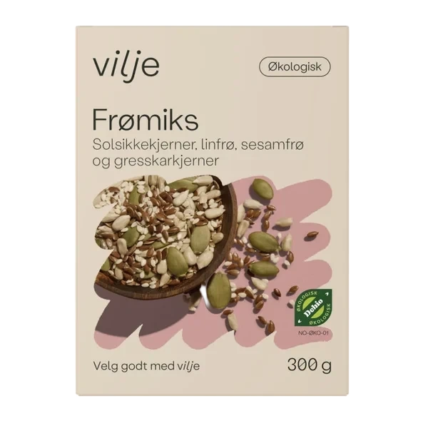 Frømiks Økologisk 300g Vilje