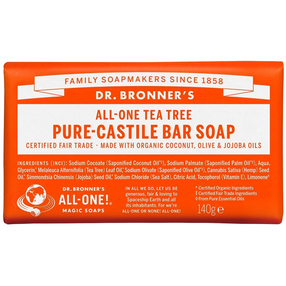 Dr. Bronner's Bar Soap