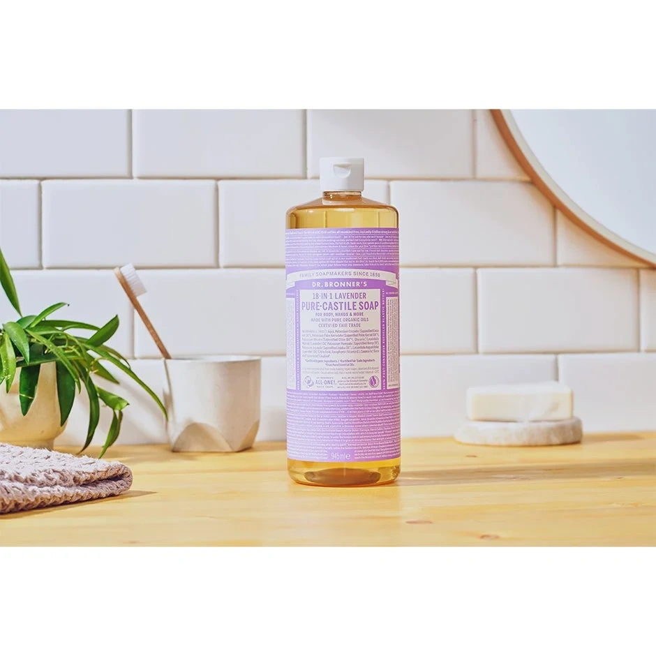 Dr. Bronner's Pure Castile Liquid Soap Lavender