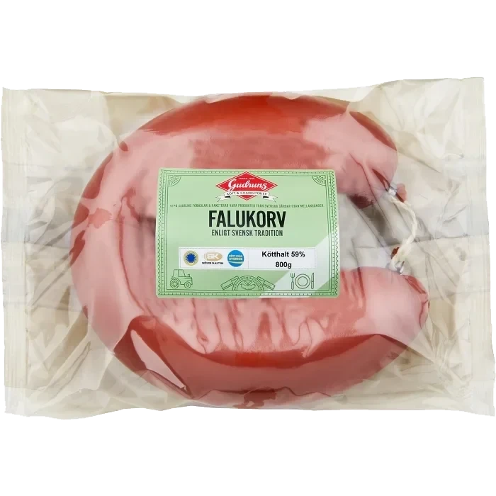 Falukorv 59% Kötthalt 800g Gudruns