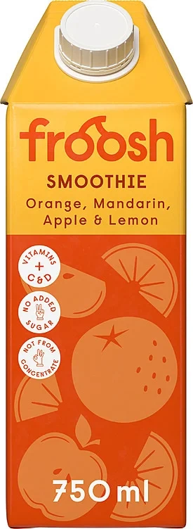 Smoothie Apelsin/Mandarin/Äpple/Citron