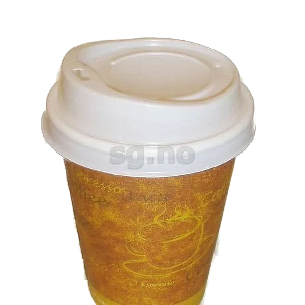 Pappbegerlokk hvit 36cl 1000stk