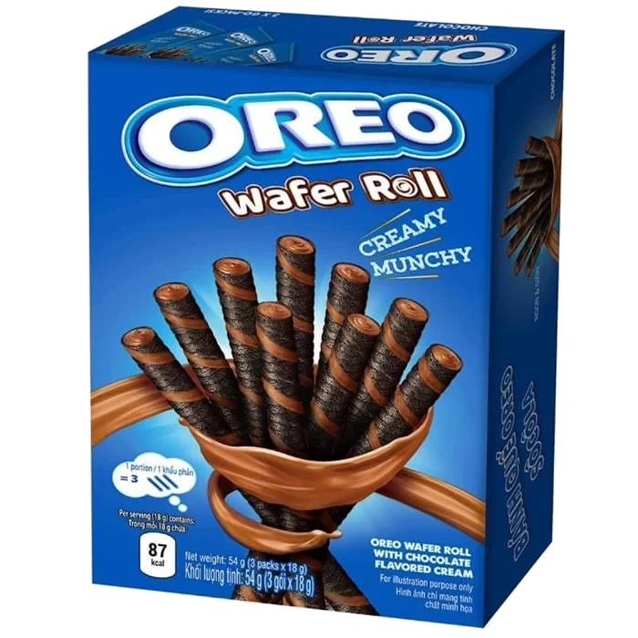 Oreo Wafer Roll Chocolate 54g