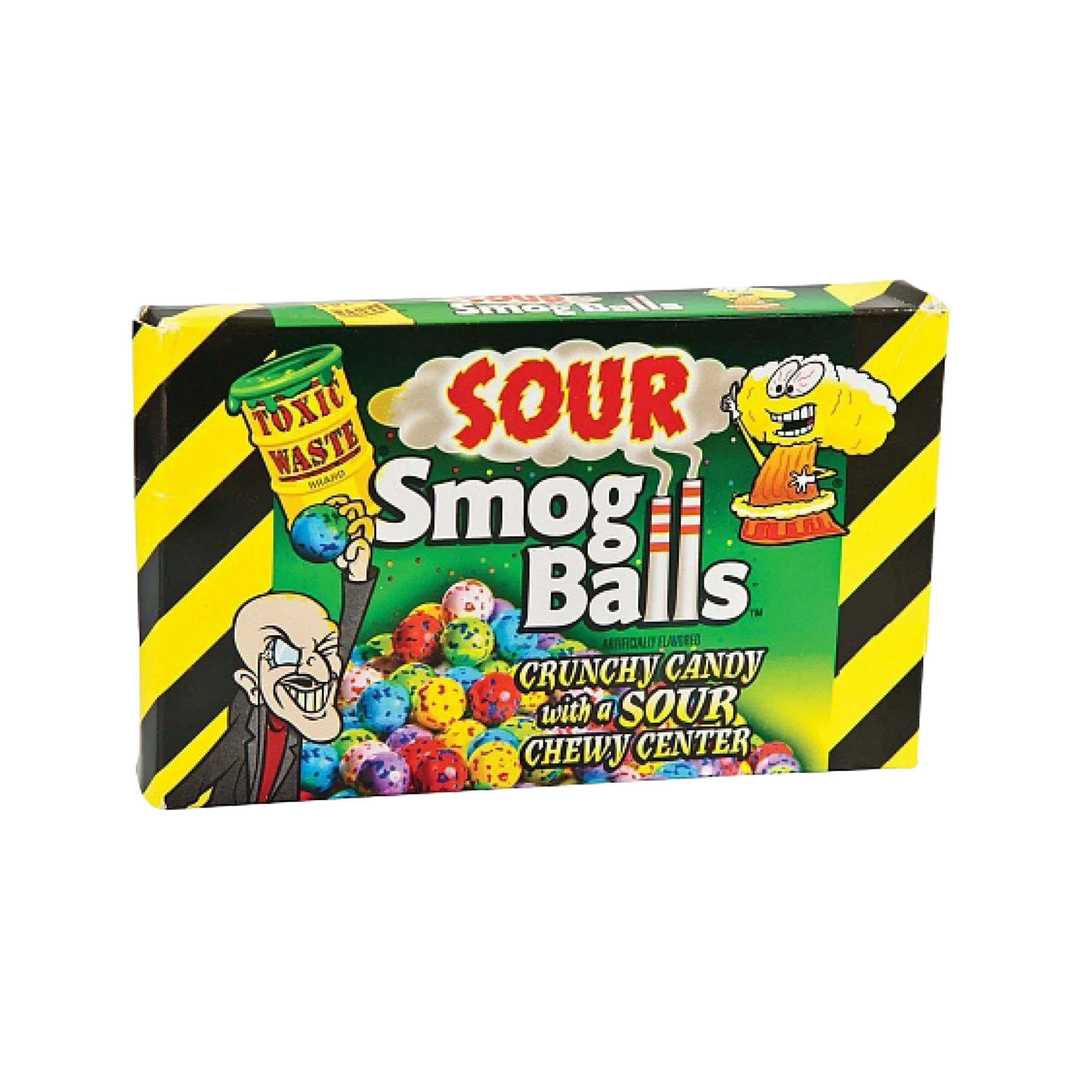 Toxic Waste Sour Smog Balls Videobox 85 g