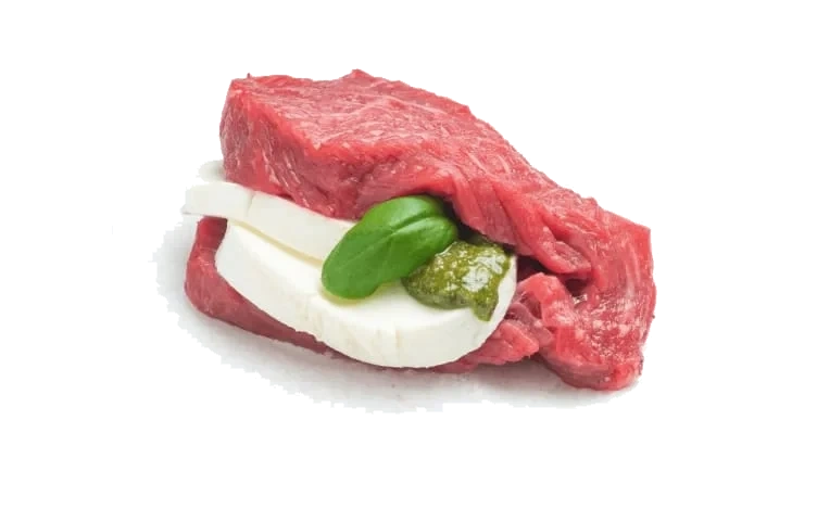 Angus Mørbrad m/Mozzarella & Pesto pr Kg