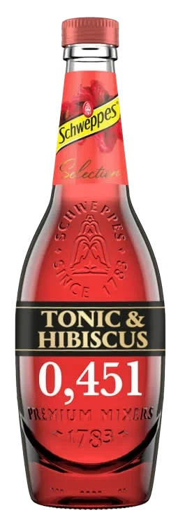 Schweppes Sel Tonic Hibiscus 0.45