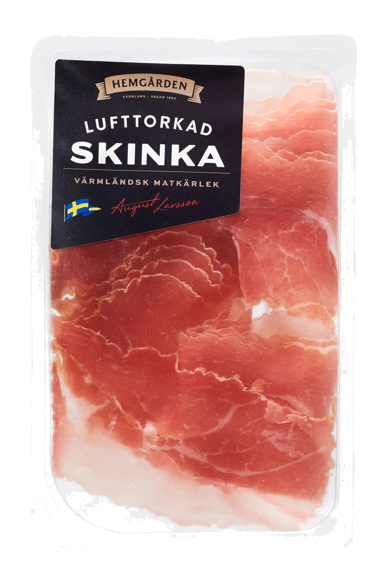 Lufttorkad skinka 70 g tråg