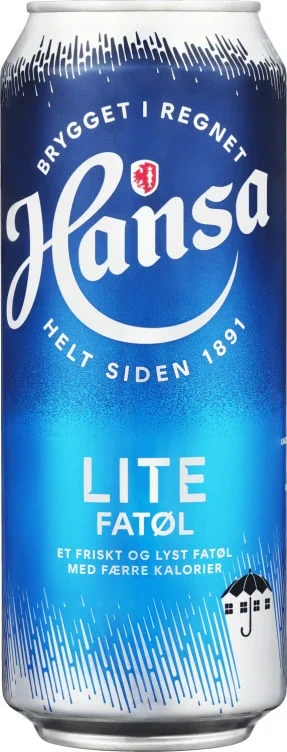 Hansa Lite Fatøl 0,50l bx