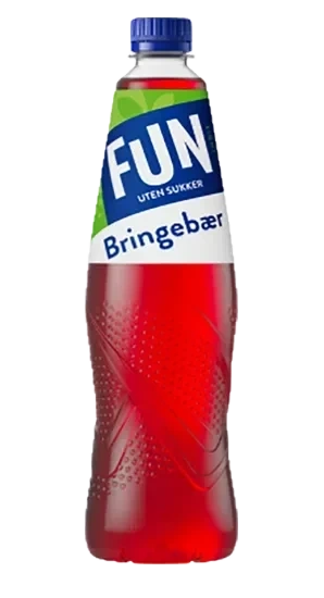 Fun Light Bringebær 0,8l